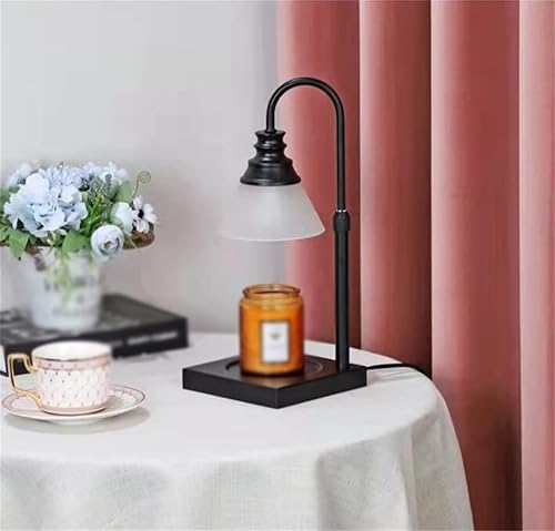 Miniatura 5 de ZHUHW Candle - Vela eléctrica de cera para derretir altura ajustable y brillo (color D, tamaño atenuación de tiempo)