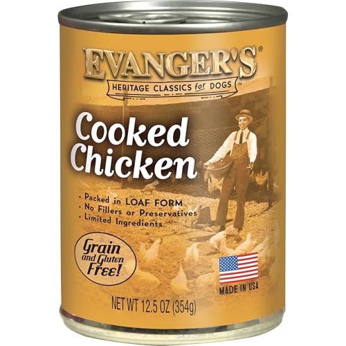 Evanger's Heritage Classics Cooked Chicken Dog Food –...
