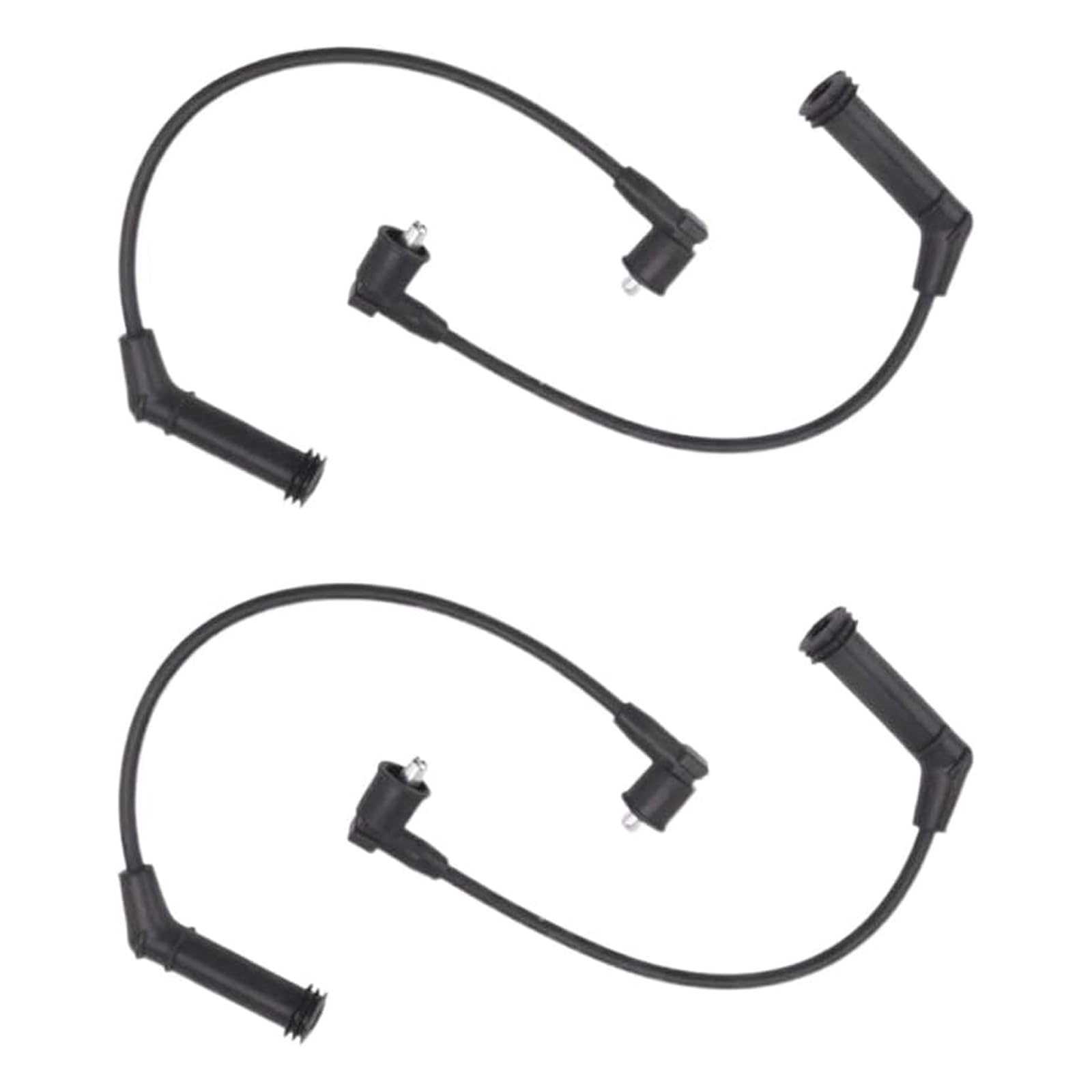 CUNZJIA Pack of 4 High Sparks Plugs Wires with Enhances Ignitions Efficiency 27501-02H00 Simple Installation for Ac