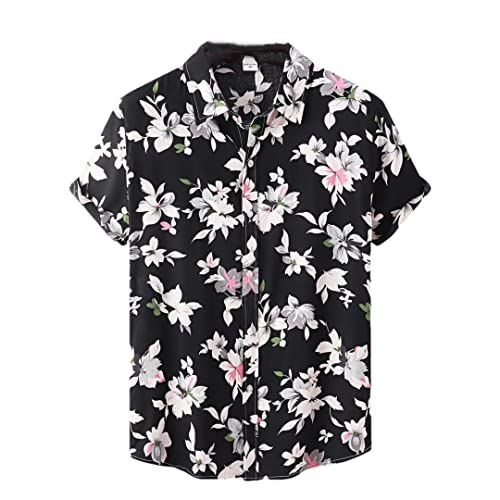 Chemise hawaïenne homme XL coupe ample pour dissimuler les rondeurs à la plage