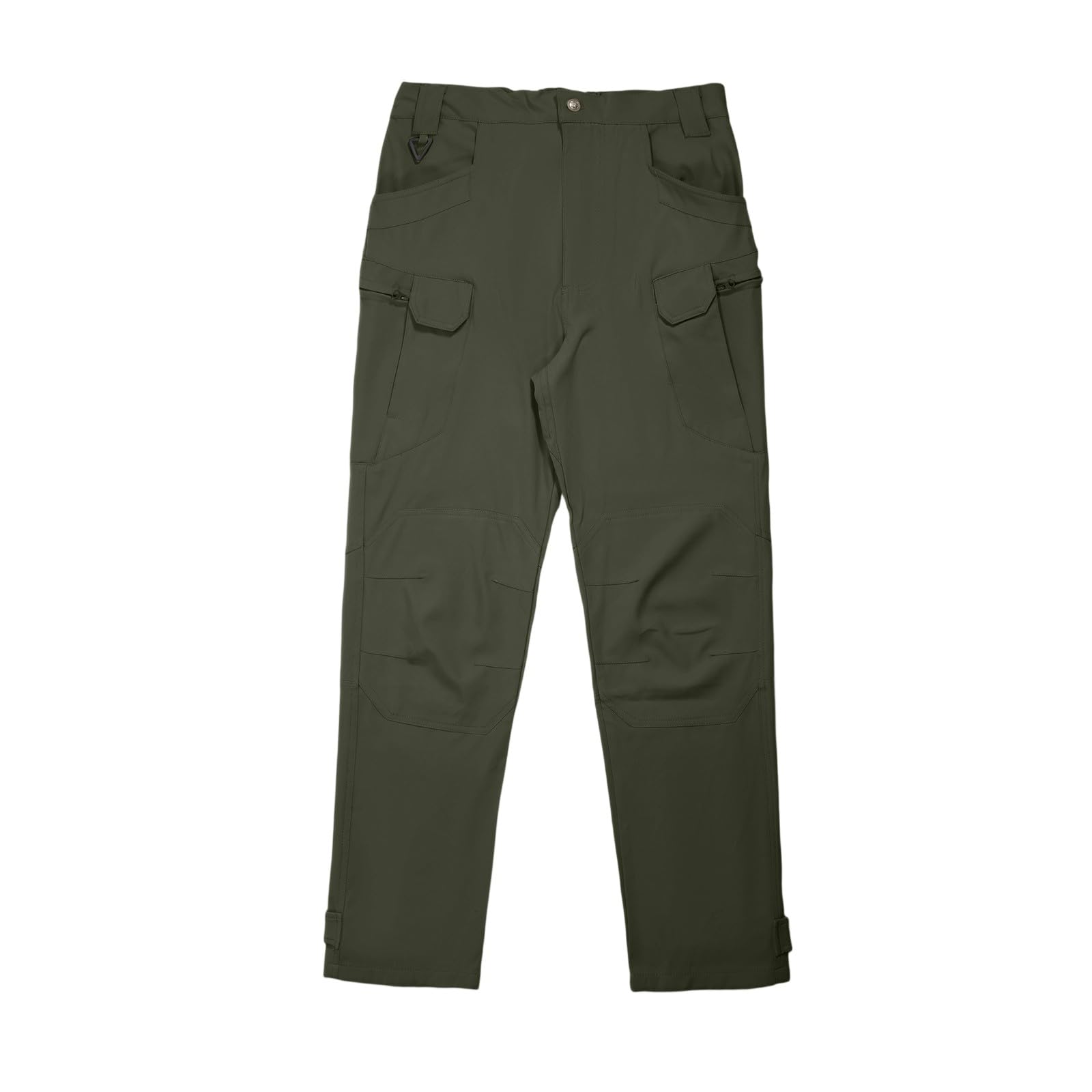 Pantaloni Trekking Uomo Softshell con Tasche e Caviglia Regolabile Pantaloni Montagna da Lavoro Estivi Asciugatura Rapida Pantalone Cargo Resistenti​ Leggero Pluristagionali​ per Caccia 2025