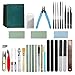 WMYCONGCONG 38 PCS Compatible with Gundam Model Tools Kit Model Basic Tools Craft Set Hobby Building Craft Set for Model Assemble Building Repairing Fixing Green