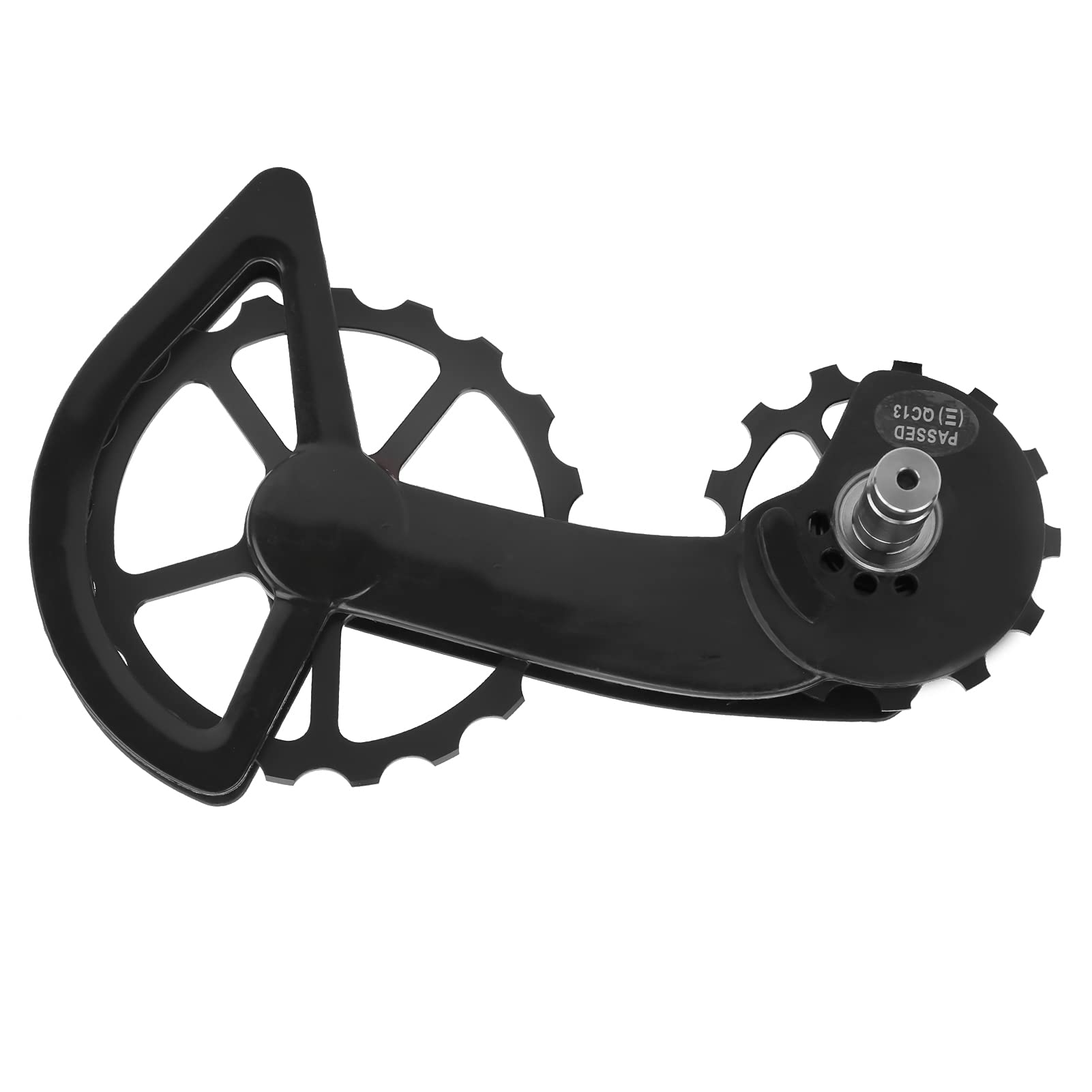 RiToEasysports Akcesoria Rowerowe, Niepowlekane Koło Prowadzące Przerzutki Tylnej ze Stopu Aluminium do Zmiany Biegów Roweru