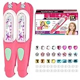 Auiepet Cling Bling for Girls Hair, 2026 New Hair Gem Stamper Kit, Glitter Diamond Styling Tools with Reusable Shining Diamonds, Gem Hair Stamper for Girls and Women (1)