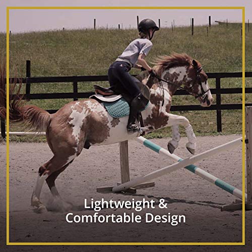 Kavallerie Fetlock Boots for Horses Pro-K 3D Air Mesh Horse Ankle Boots with Impact Resistant and Breathable Soft Padding for Horse Jumping & Training - Thumbnail 4