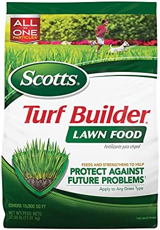 Scotts Turf Builder Lawn Food - Fertilizer for All Grass Types, 15,000 sq. ft., 37.50 lbs.