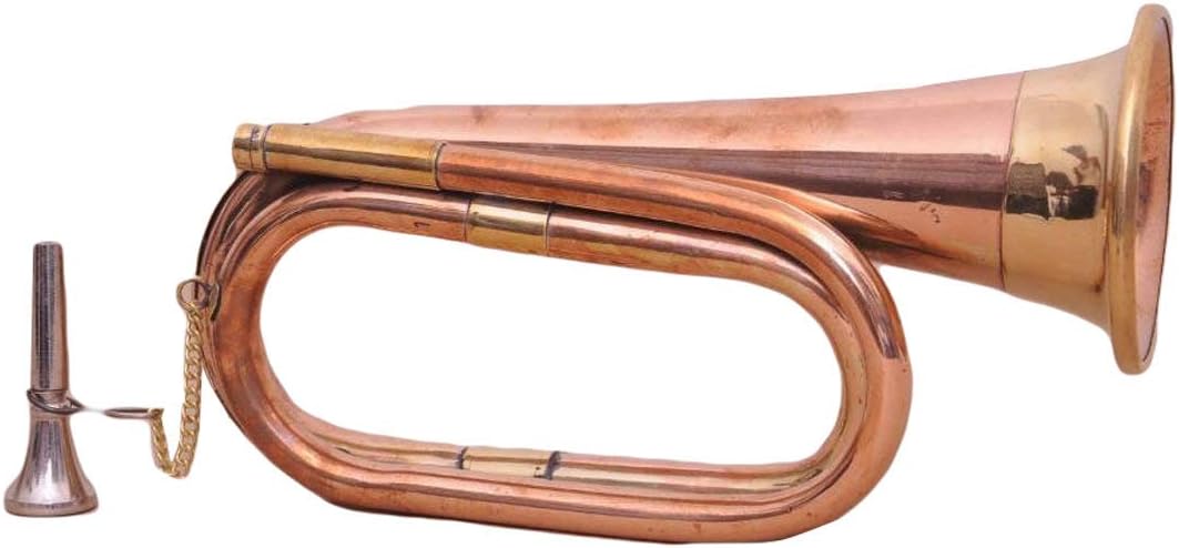 Sai Musical Brass and Copper BIGUL : Amazon.in: Musical Instruments