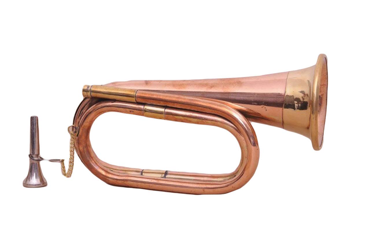 New Jaibharat Musicals Bugle 500gm (Brown)-picture-31