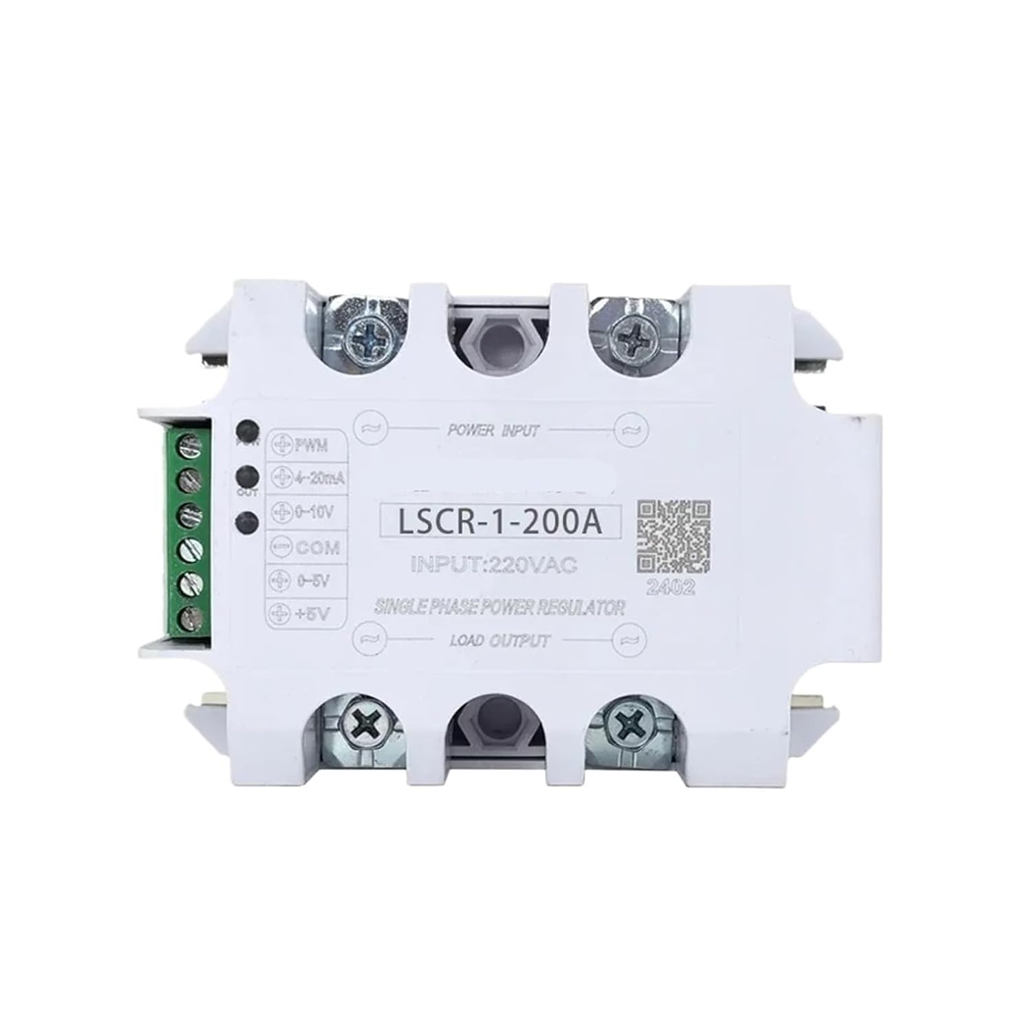 Single-Phase 200A Voltage Regulation Module Power Solid State Relay 4-20mA Control