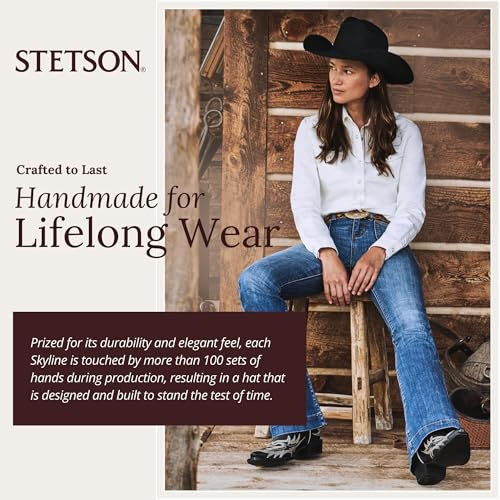 Image of Stetson 7540 Skyline 6X Fur Cowboy Hat