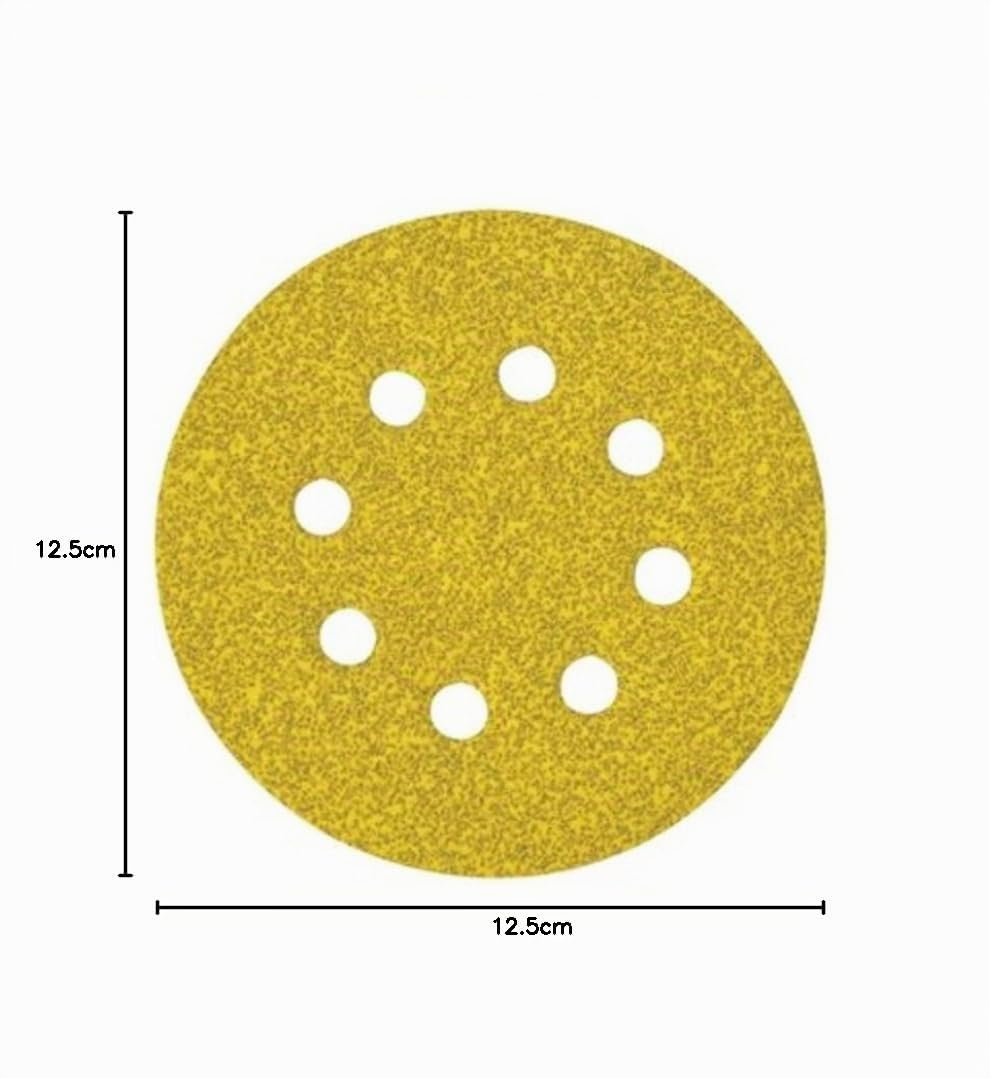 DEWALT - Disques abrasifs 125mm - grain de 80 - 25 pièces- DT3113-QZ