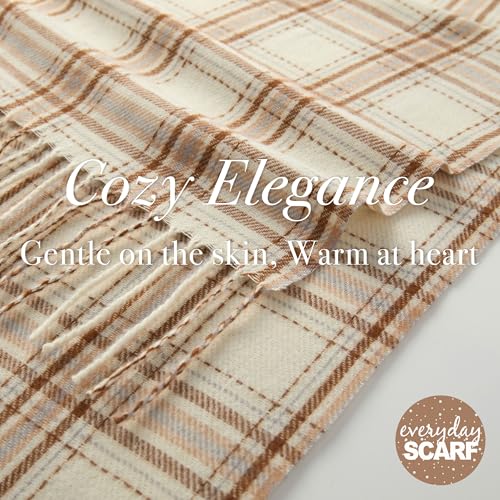 Image of CALVIN & OLIVIA Lightweight Ultra-Soft Scarf - Perfect Holiday Gift for Men & Women