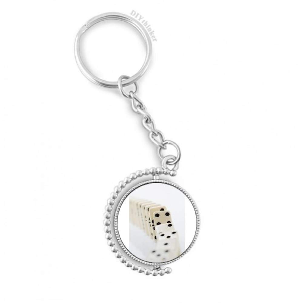 Jeu pai gow dominos porte-clé original comme idée cadeau - 4