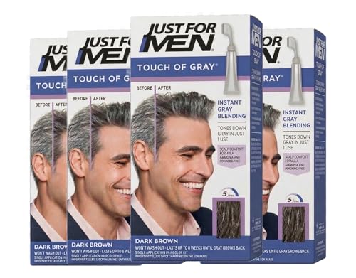 Just For Men Touch of Gray T-45 Dark Brown miniatura 1