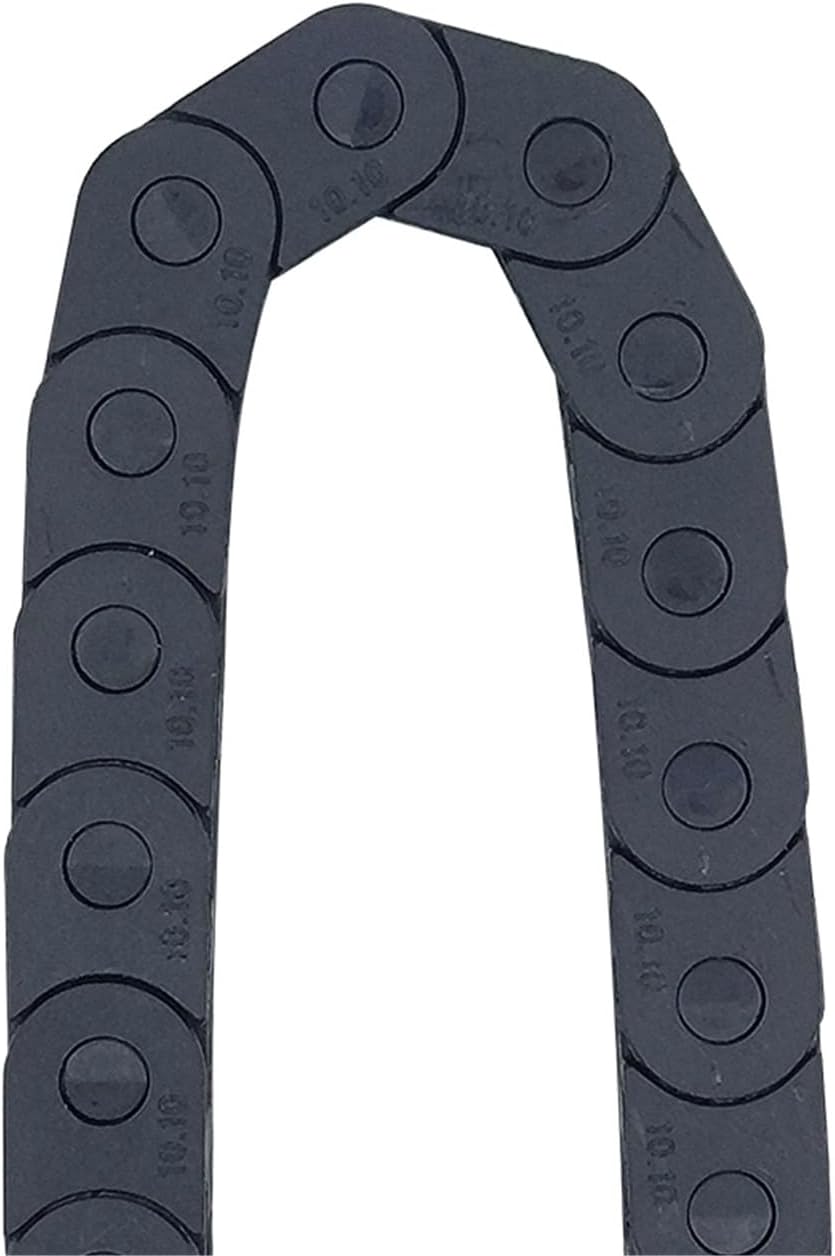 Cable Chains 10x10 10x15 10x20 mm Bridge Type Non-Opening Plastic Towline Transmission Drag Chain(10x20 mm)