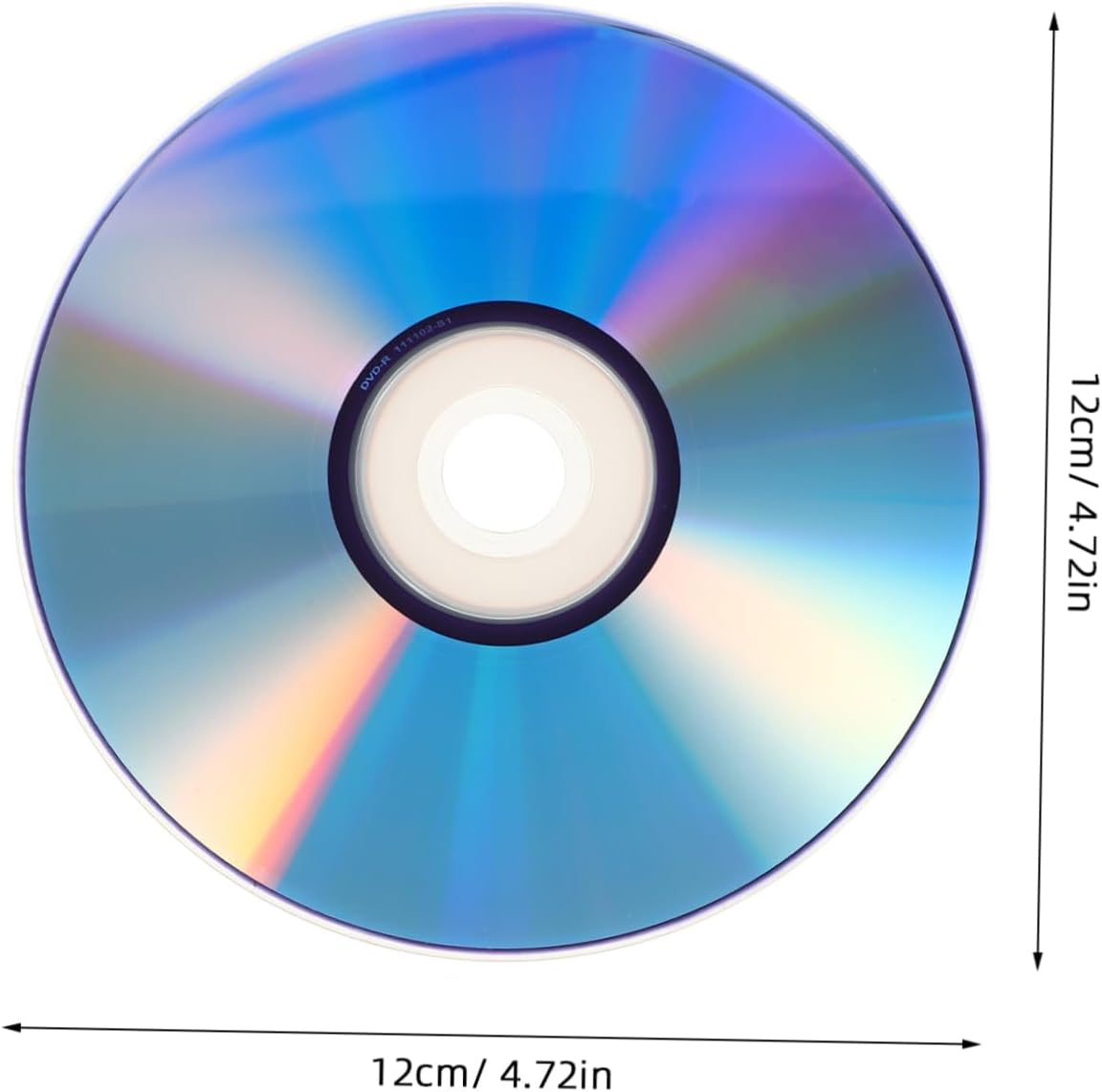 High-Capacity Blank Cd-R Disc 4.72 Inch Writable Compact Disc for Music Audio Recording Data Storage Fast Burning Portable Digital Media