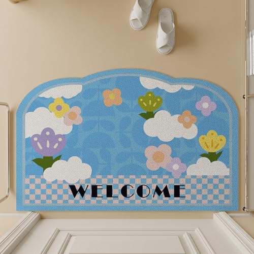 玄関マット 屋外 PVC ドアマット 泥落としマット 足拭き 滑り止め付き 耐磨耗 防音 お手入れ簡単 抗菌防臭 洗える 入り口 業務用 店舗/家庭/事務所 四季通用