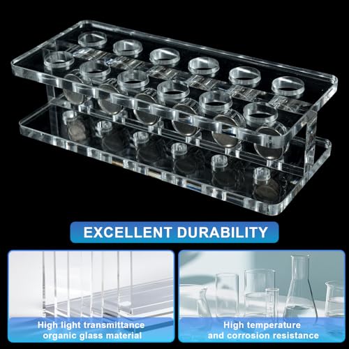 Image of Compact Magnetic Separation Racks for Preliminary Magnetic Beads Purification, for for 1.5ml /2ml centrifuge Tubes, 12-Wells