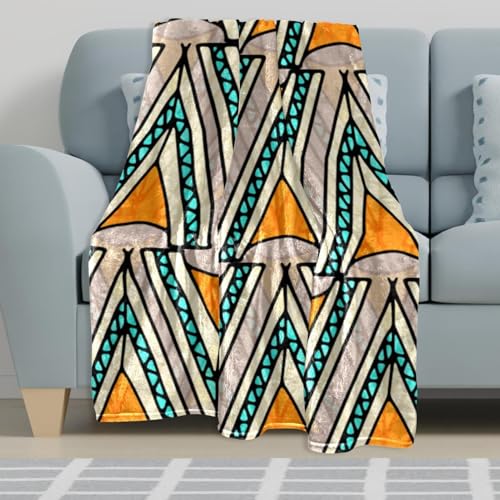 Couverture polaire triangle en microfibre douce pour canapé et lit de dimensions 150x200cm - 6