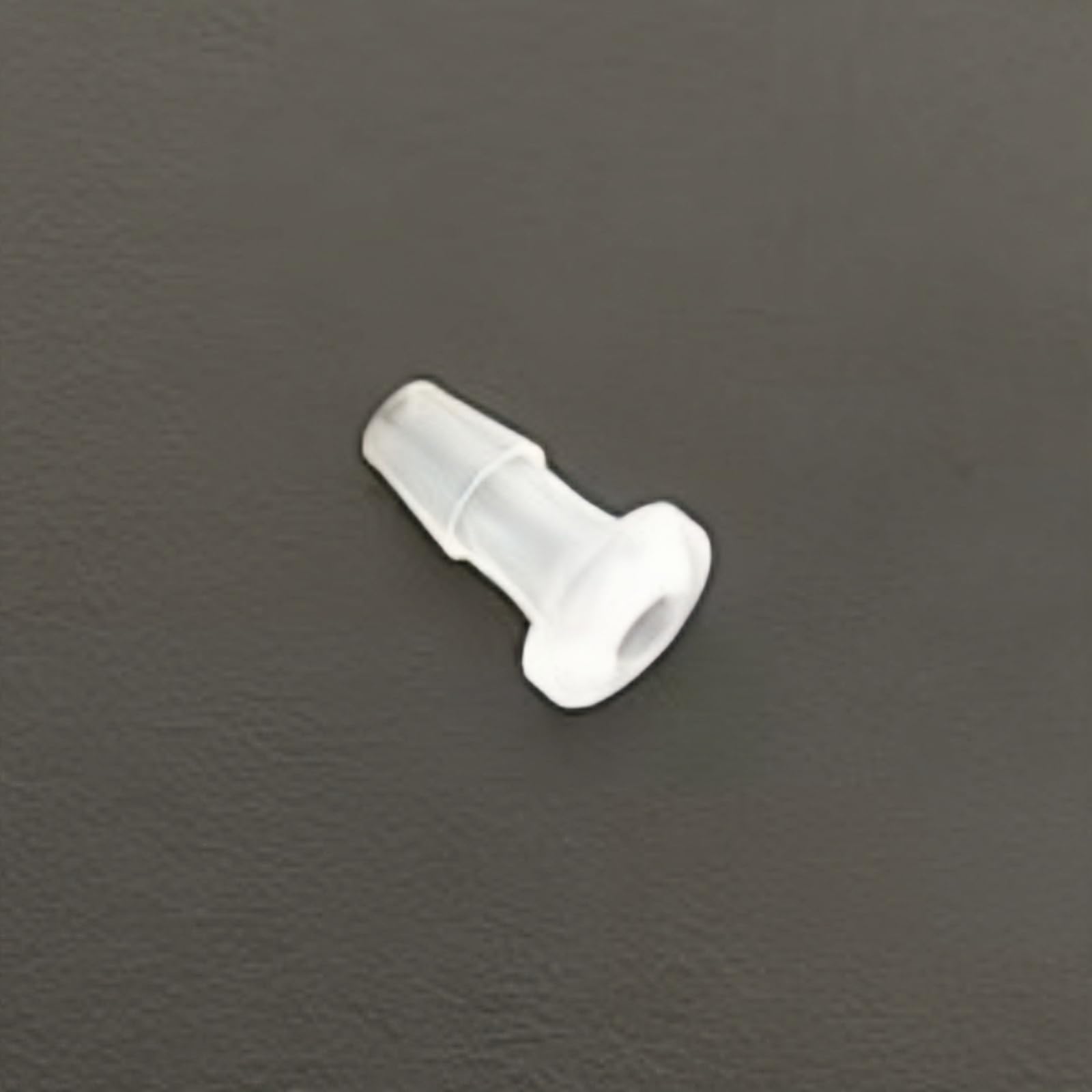 50-Pack Clear PP Hose Barbed Plug 1/16inch Hose ID Fitting for Laboratory, Food Machinery, and More(1.6mm)