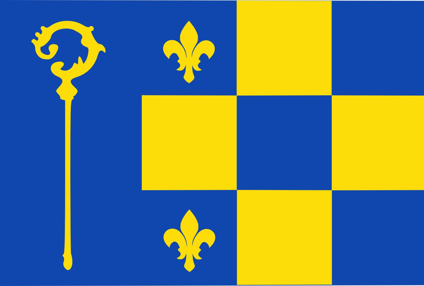 Drapeau Heumen grand format paysage aux finitions durables pour mât