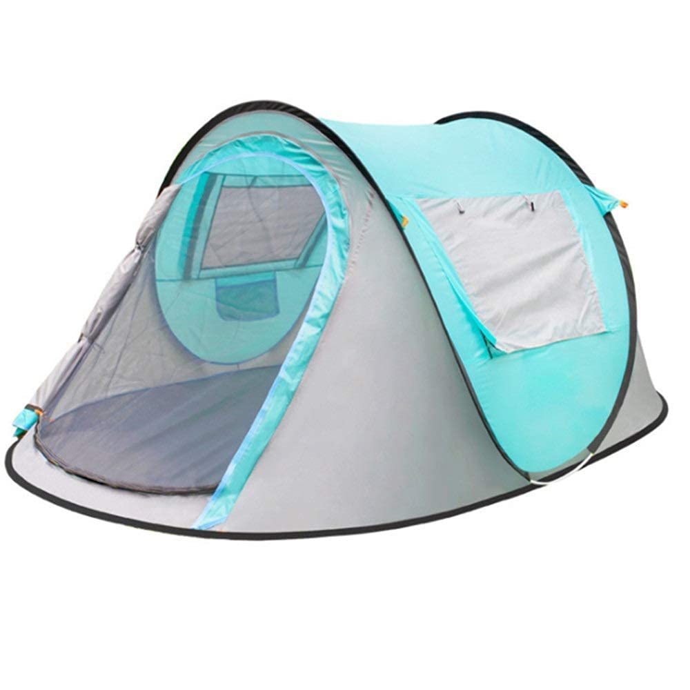 Sofortiger wasserdichtes Pop -up -Familienzelt tragbares Camping -Zelt -Wasserdicht mit Tasche für Rucksacktouristen Picknick -Fischerei im Freien im