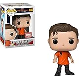 Funko Spider-Man [Borrowed Jersey] (Collector Corps Exc) Pop Vinyl Figure & 1 Compatible Graphic Protector Bundle (40806 - B)