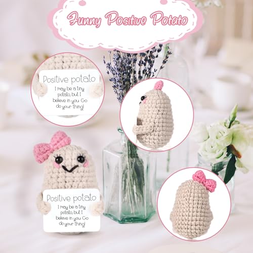 SAVITA Patata Positiva Divertente, 7,6cm Carina