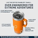 YETI Rambler Travel Mug, Stainless Steel Vacuum Insulated with Stronghold Lid, King Crab, 20 oz (591 ml)