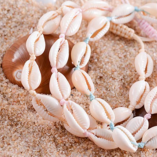 Tarsus Potessa Shell Anklet Adjustable Handmade Boho Hawaii Sea Beach Puka Foot Jewelrys Gifts For Women Teen Girls 3 Pack #TOP3