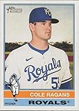 2025 TOPPS HERITAGE #187 COLE RAGANS KANSAS CITY ROYALS BASEBALL OFFICIAL TRADING CARD OF MLB