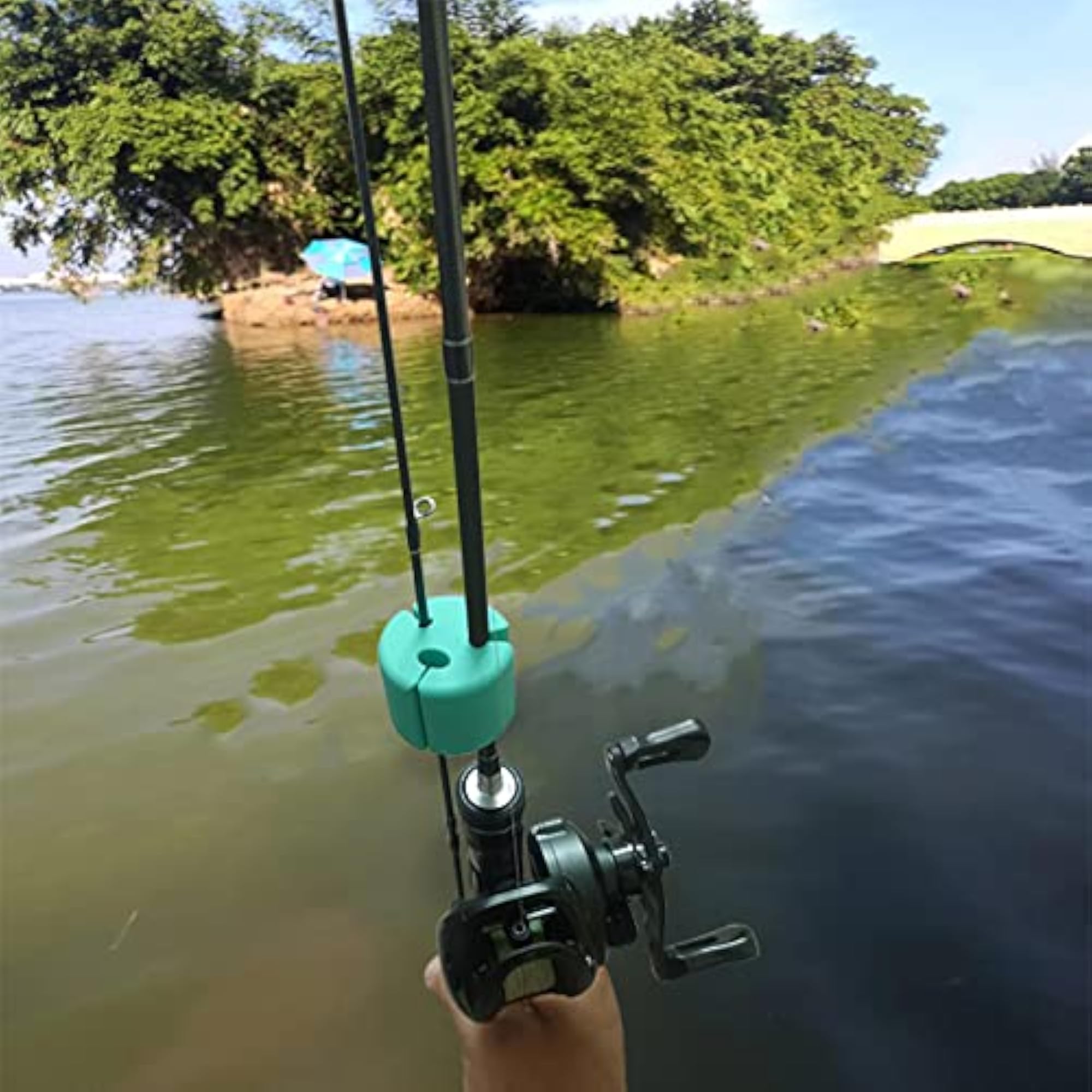 Fishing Pole Binding Clip for Outdoor Fishing Rods