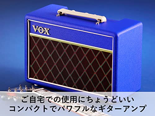 VOX(ヴォックス) コンパクト ギターアンプ 10W クリーン オーバードライブ 自宅練習 録音 ヘッドホン端子 Pathfinder 10 Royal Blue ロイヤルブルー