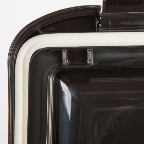Iris Usa 10 Lbs / 12.75 Qt Weatherpro Airtight Pet Food Storage Container, For Dog Cat Bird And Other Pet Food Storage Bin, Keep Pests Out, Keep Fresh, Translucent Body, Bpa Free, Clear/Black #TOP5