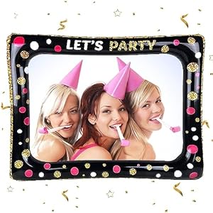 Bavooty Aufblasbarer Fotorahmen Selfie Rahmen 8M