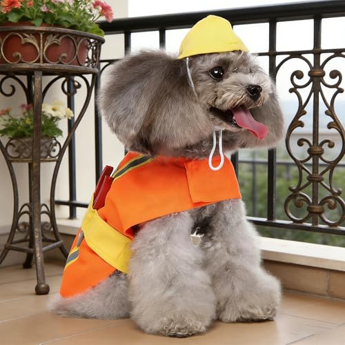 Disfraz adorables para perros XL naranja miniatura 4