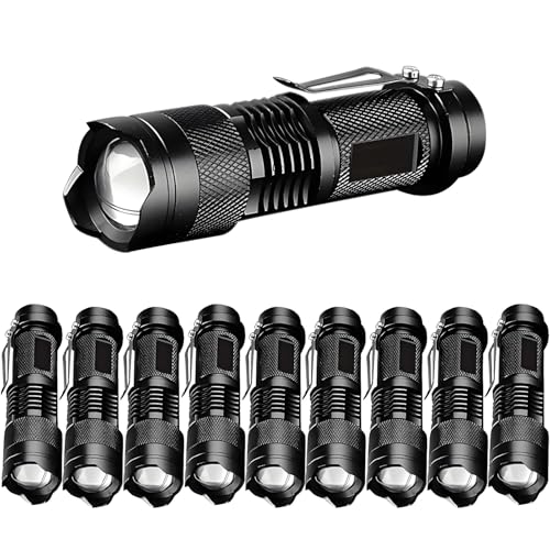 10 stück led taschenlampen