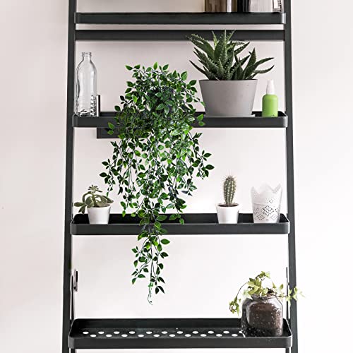 Huangxin Fake Plants Potted Artificial Hanging Ivy Plant Faux Aesthetic Realistic Greenery Planters For Patio Wall House Home Decor Outdoor Indoor #TOP4