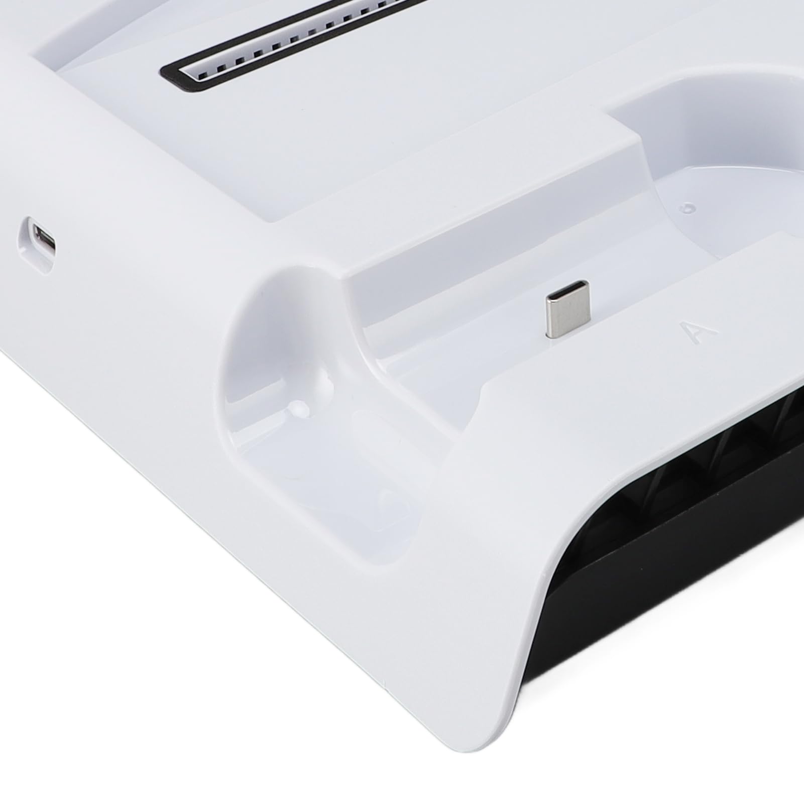 Tomantery Estación de Refrigeración para Consola de Juegos RGB, Base de Carga Doble para Mandos Multifuncional Eficiente para Entusiastas de los Juegos