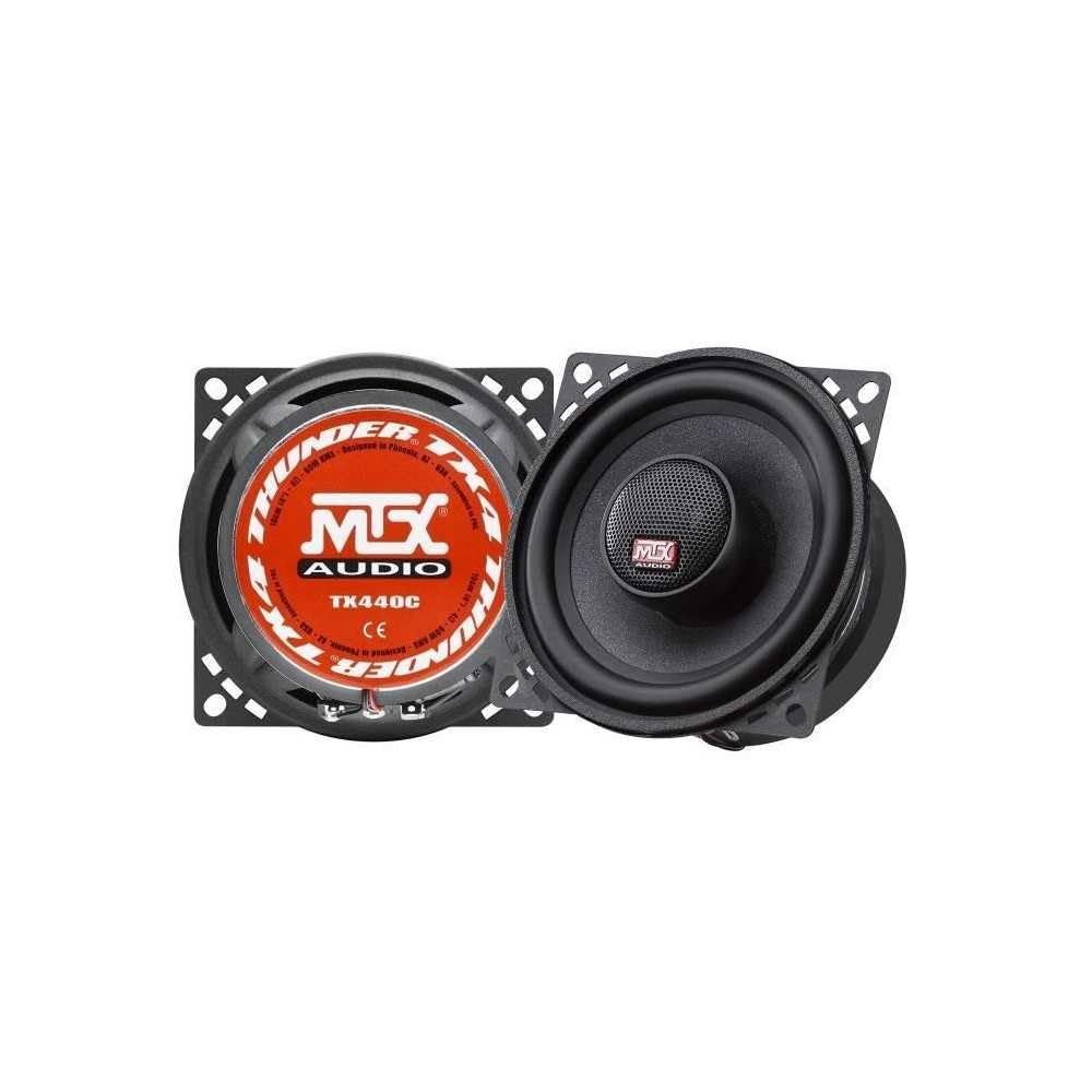 MTX Haut-parleurs coaxiaux 2 voies TX440C - 10 cm - 60W
