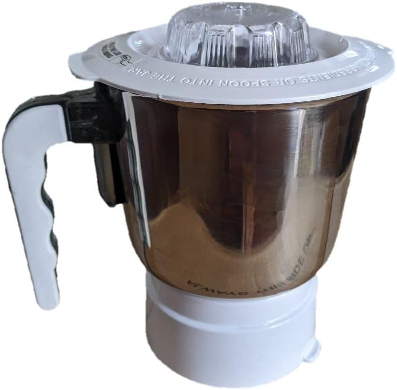 Kitchen Crown Mixer Grinder Jar, Compatible with Sujata Mixer Grinder jar, Stainless Steel, 1000 ml-image-43