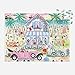 Galison Roaring 20s Beach House – 1000 Piece Michael Storrings Jigsaw Puzzle Featuring Beautiful Artwork of 1920s Inspired Beach House