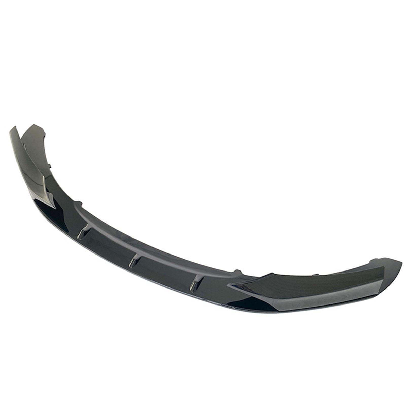 Kompatibel mit BMW 1 Series F20 Early Sport M135i MP Style 2012-2014, Frontstoßstangen-Spoilerlippe, Auto-Unterkörper-Kit-Splitter, B Carbon Fiber Look