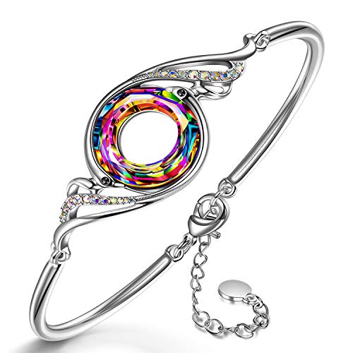 Kate Lynn Nirvana de Phénix Bracelet Femme Cadeau Femme Bijoux Bracelet Femme Cristaux de Swarovski Bijoux Cadeau Original Anniversaire Cadeau d'anniversaire pour Elle