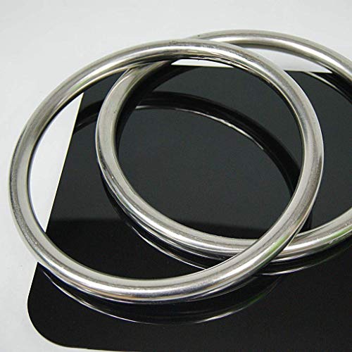 Hyout Wing Chun Stainless Ring Yewen Sau Sticky Hand Strength Training Tsun Siu Lum Kung Fu #TOP4