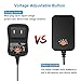 Outtag 12W Universal AC Adapter 3V-12V AC to DC Adapter 100-240v 50-60hz Multi Voltage Switching Power Supply Replacement for Household Electronics Routers CCTV IP Cameras, 8 Tips