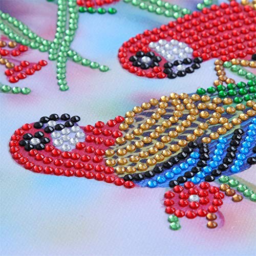 Leeofty DIY 5D Pintura Diamante Kits DIY Broca Pintura Diamante Needlework Pintura De Cristal Strass