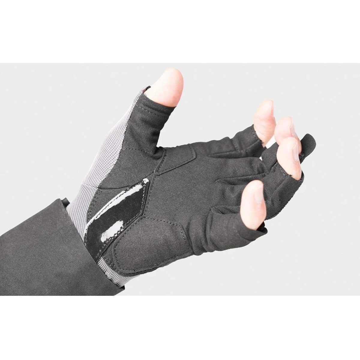 Zhik 2026 Half Finger Deck Gloves GLV-11 - Grey -
