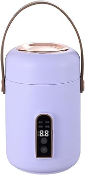 Mini Rice Cooker, Safe Electric Stewpot Insulated Portable for Home for Office