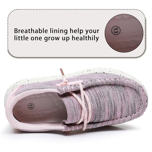 Apakowa Kids Boys Slip On Loafers Boat Shoes Girls Loafers Shoes (Toddler/Little Kid/Big Kid)4